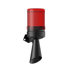 Mesan MS 5828.1.24VDC Ø70 Yanıp Sönen Ampul 2 Ses Borulu Elektronik Siren Duvar Montaj