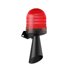 Mesan MS 5847.1.12-60VAC/DC Ø70 LED Multifonksiyonel 43 Ses Borulu Elektronik Siren Duvar Montaj