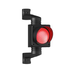Mesan MS 8030.1.12-24VDC Ø100 Tekli Led Trafik Lambası