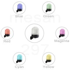 Mesan MS 297.110-220VAC Ø70 RGB Led Buzzer Kontak Tip Duvar Montaj
