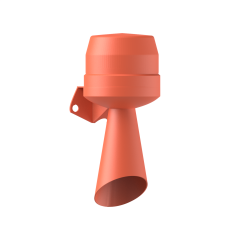 Mesan MS 5823.110-220VAC Borulu Elektronik Siren 2 Ses Duvar Montaj