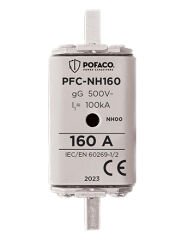 Pofaco PFC-NH160 160A NH 00 Boy Bıçaklı Sigorta