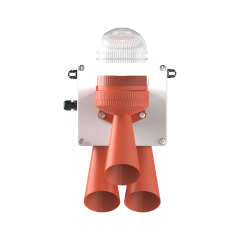 Mesan MS 5806.4.12-24VAC/DC LED Multifonksiyon 3x 43 Ses Elektronik Siren
