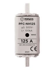 Pofaco PFC-NH125 125A NH 00 Boy Bıçaklı Sigorta