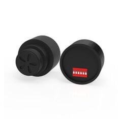 Mesan MS 1215.12-24VAC/DC Ø28 Pano Montaj Buzzer 43 Sesli Kablolu