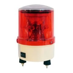 Mesan MS 150 SOLAR Solar Led Kırmızı İkaz Lambası