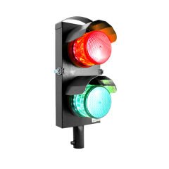 Mesan MS 8025.1.2.12-24VAC/DC Ø100 İkili LED Multifonksiyonel Trafik Lambası