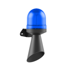 Mesan MS 5855.5.110-230VAC Ø70 LED Multifonksiyon 10 Ses Borulu Elektronik Siren Duvar Montaj
