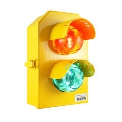 Mesan MS 8045.1.2.110-220VAC Ø70 İkili LED Multifonksiyonel Trafik Lambası