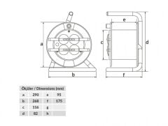 Bemis BM9-3103-0000 BM9-3103-0000 1X16A 4 Prizli 50 Metre Kablo Kapasiteli Plastik Makara