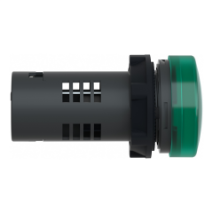 Schneider Electric XA2EVB3LC 22mm Yeşil Sinyal Lambası 24V AC/DC