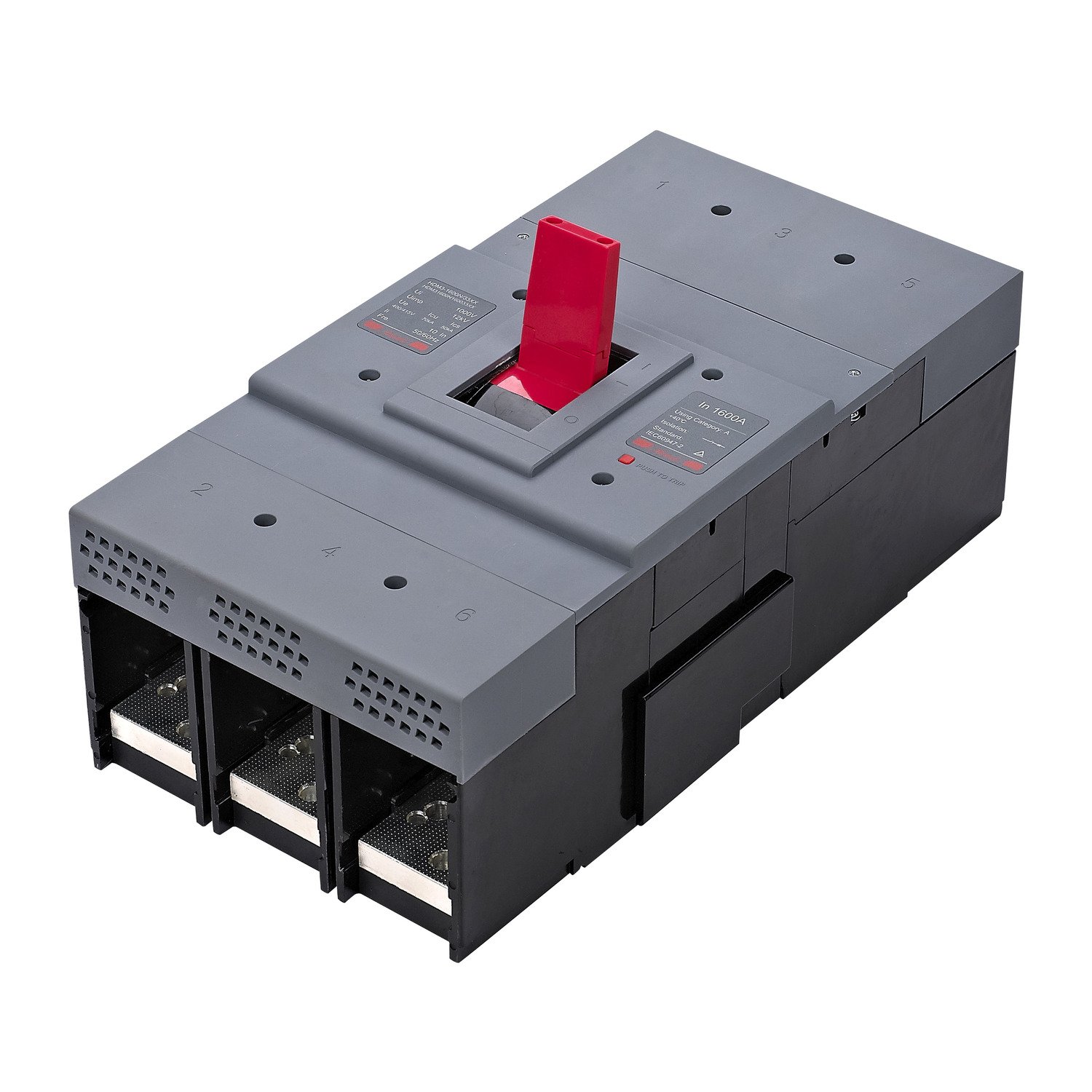 Himel HDM31600N160033XX 3x1600A 70kA Sabit Tip Kompakt TMŞ Şalter